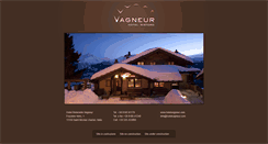 Desktop Screenshot of hotelvagneur.com